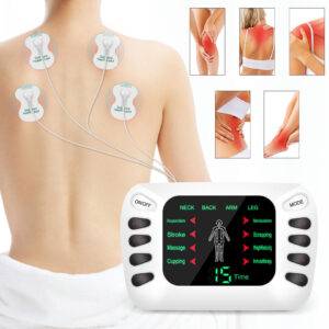Electric Pulse Massager Tens Unit Muscle Stimulator Machine Therapy Pain Relief