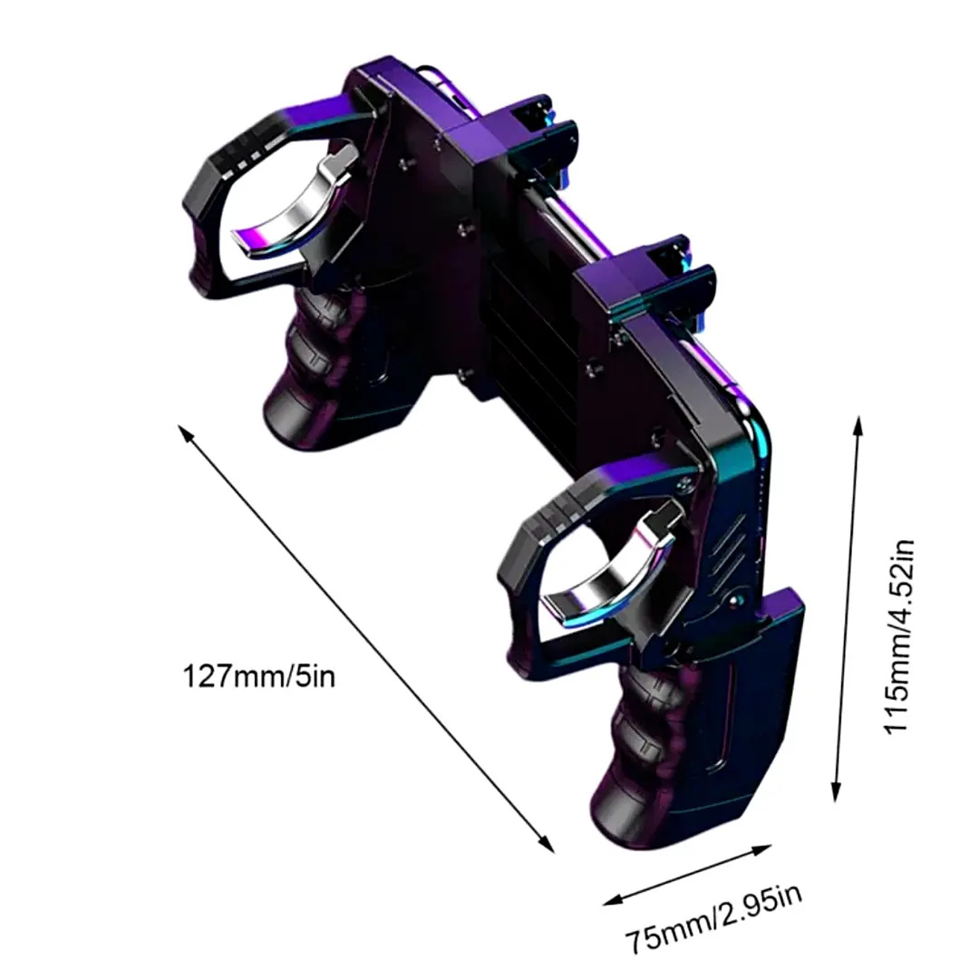 For PUBG Mobile Phone Game Controller Gamepad Joystick Wireless Universal Cell - Image 2